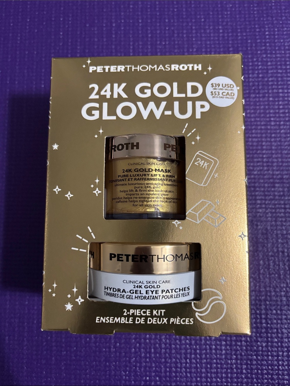 Peter Thomas Roth 24K Gold Glow-Up Kit